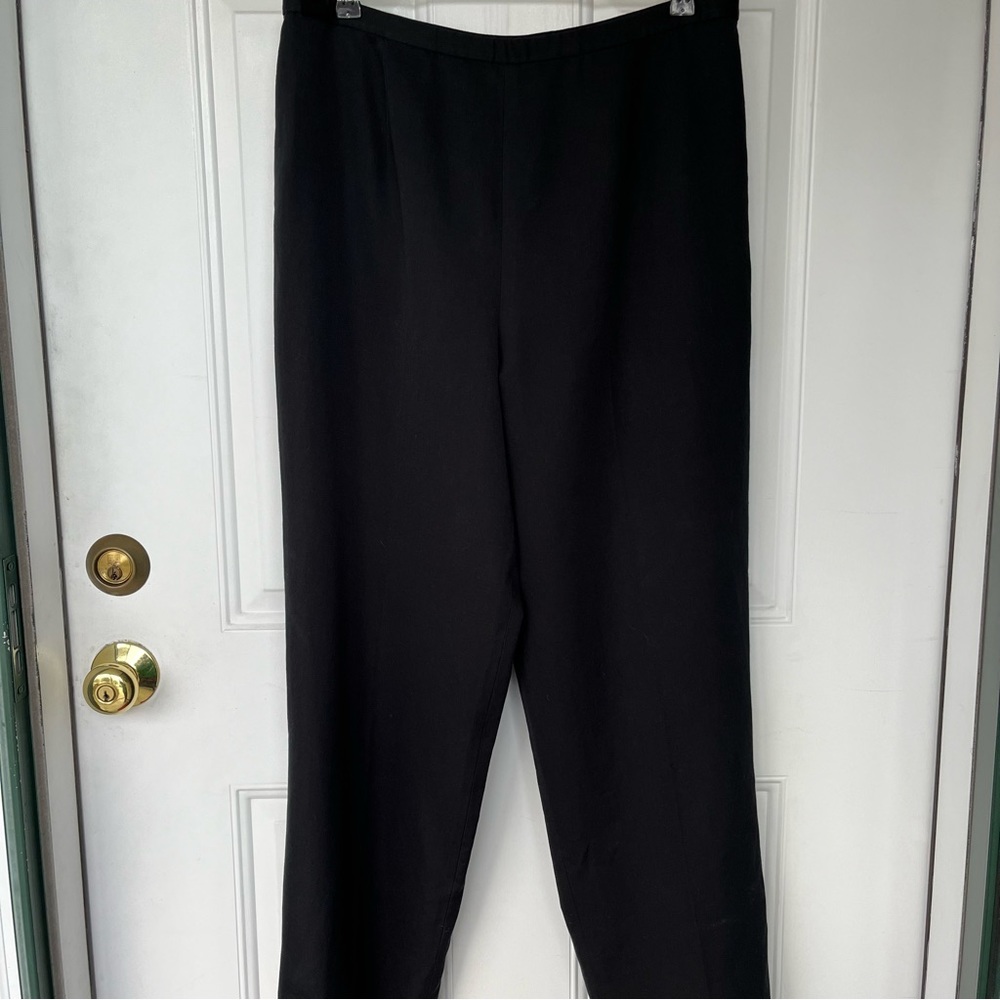 Pendleton Black Silk Blend Fully Lined Vintage Sl… - image 1